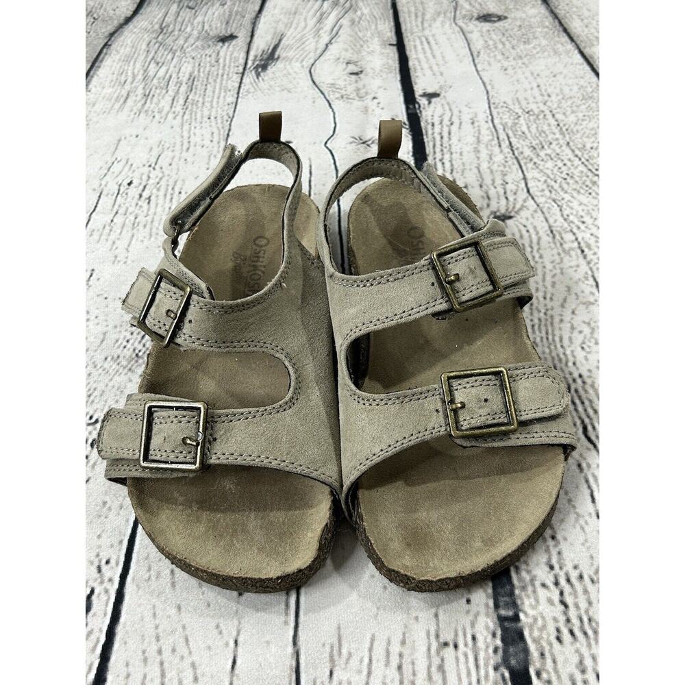 OshKosh Bgosh Kids Sandals Shoes Size 12 M Bruno Grey Trail